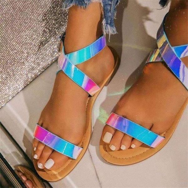 sandals 2021 summer shoes round head flat and slippers women's beach cross, Black
sandals 2021 summer shoes round head flat and slippers women's beach cross, Black