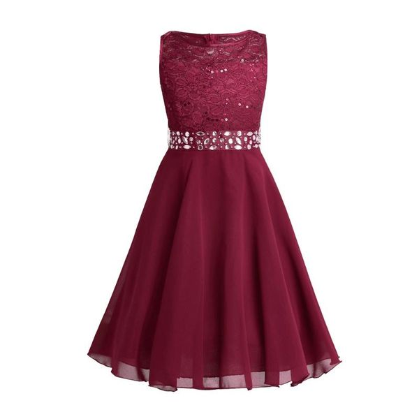 girl's dresses girls sleeveless sequins lace chiffon flower girl princess pageant wedding birthday party kids for clothes, Red;yellow
girl's dresses girls sleeveless sequins lace chiffon flower girl princess pageant wedding birthday party kids for clothes, Red;yellow