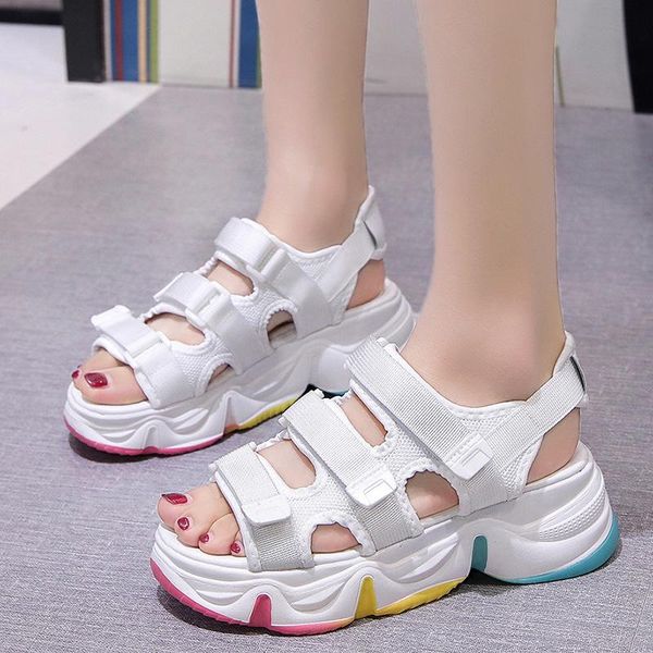 dress shoes women chunky sandals designers brand summer beach casual woman white wedges ulzzang fashion platform sandal ladies 2021, Black
dress shoes women chunky sandals designers brand summer beach casual woman white wedges ulzzang fashion platform sandal ladies 2021, Black