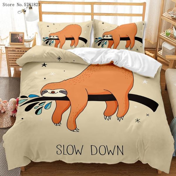 bedding sets 2/3 pieces sloth set cute lovely animals cartoon duvet cover single king bed quilt pillowcase(no sheets
bedding sets 2/3 pieces sloth set cute lovely animals cartoon duvet cover single king bed quilt pillowcase(no sheets