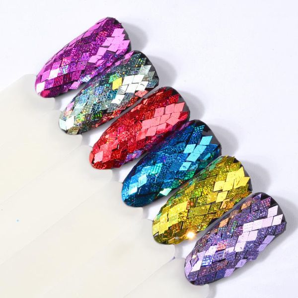 nail glitter mifanxi color paillette metallic manicure art chrome decorations six boxes in a set, Silver;gold
nail glitter mifanxi color paillette metallic manicure art chrome decorations six boxes in a set, Silver;gold
