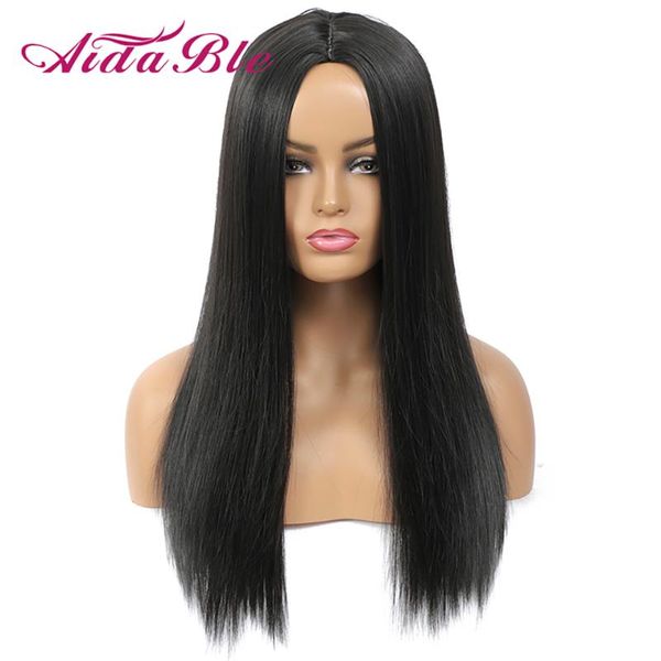 synthetic wigs aidable hair silk base wig dark brown long straight for black women party daily hairstyle middle part afro
synthetic wigs aidable hair silk base wig dark brown long straight for black women party daily hairstyle middle part afro