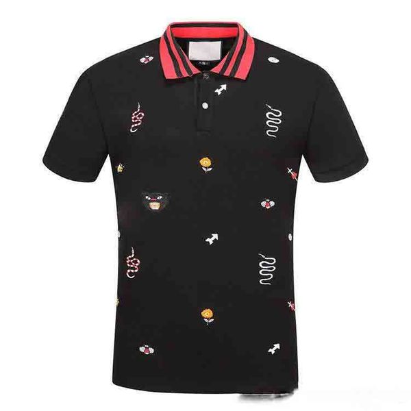 brands solid cotton polo with embroideries bee kingsnake ufo men polo shirt collar polos mens t shirts clothing shorts poloshirt, White;black
brands solid cotton polo with embroideries bee kingsnake ufo men polo shirt collar polos mens t shirts clothing shorts poloshirt, White;black