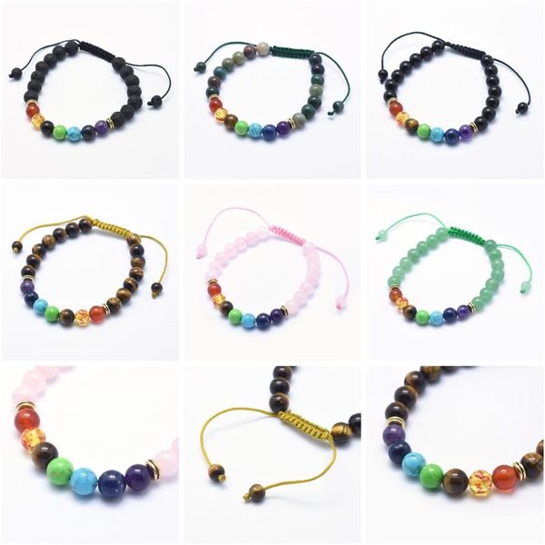 beaded, strands 10pcs natural stone quartz jades beaded bracelets with alloy spacer adjustable nylon cord for women men energy jewelry gifts, Black
beaded, strands 10pcs natural stone quartz jades beaded bracelets with alloy spacer adjustable nylon cord for women men energy jewelry gifts, Black