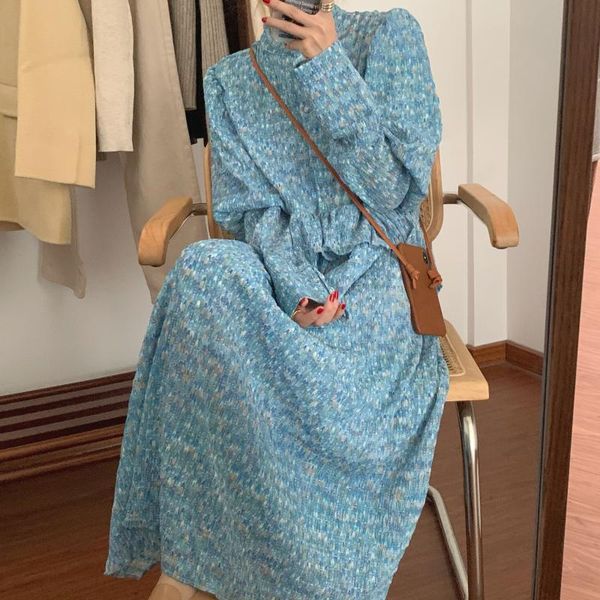 Casual Dresses VANOVICH Floral Dress Women's Long Sleeves Lace-up Waist Flower Pattern Flounced Edge Women Elegant, Black;gray
Casual Dresses VANOVICH Floral Dress Women's Long Sleeves Lace-up Waist Flower Pattern Flounced Edge Women Elegant, Black;gray