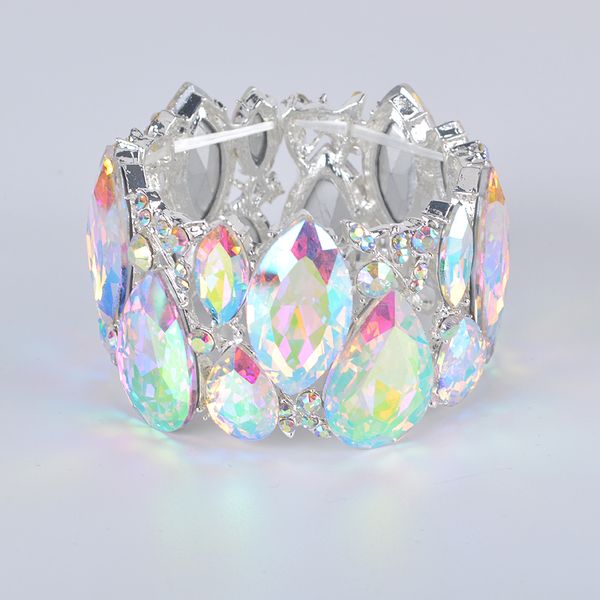 fashion new marquise crystal cuff bracelets bangles big stretch bangle for women wedding bridal bracelet jewelry gift for girls, Golden;silver
fashion new marquise crystal cuff bracelets bangles big stretch bangle for women wedding bridal bracelet jewelry gift for girls, Golden;silver