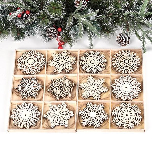 christmas decorations tree snowflake wood chip, 24pcs hanging pendant ornaments diy crafts with drawstrings
christmas decorations tree snowflake wood chip, 24pcs hanging pendant ornaments diy crafts with drawstrings