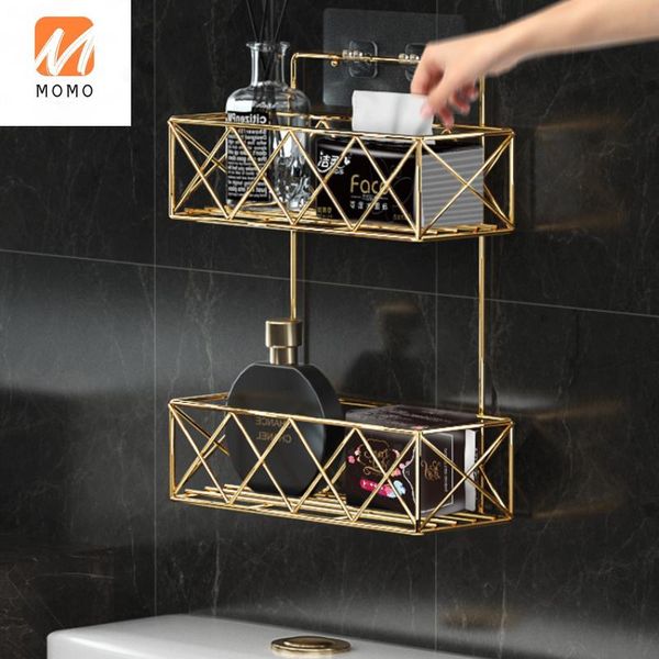 toilet rack above the wall hanging shelf bathroom storage hole-and durable bottles & jars
toilet rack above the wall hanging shelf bathroom storage hole-and durable bottles & jars