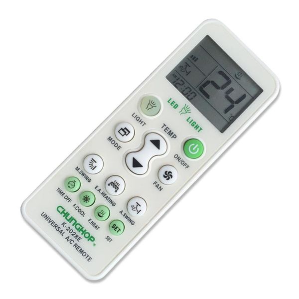 remote controlers a/c controller air conditioner conditioning control chunghop k-2028e fast cool heat light
remote controlers a/c controller air conditioner conditioning control chunghop k-2028e fast cool heat light