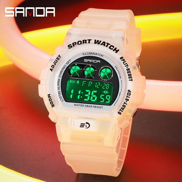 wristwatches sanda luxury men women luminous and waterproof watches fashion casual sports watch led digital electronic men's, Slivery;brown
wristwatches sanda luxury men women luminous and waterproof watches fashion casual sports watch led digital electronic men's, Slivery;brown