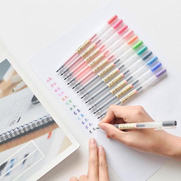 gel pens vividcraft 12 pcs/lot pen 0.5mm colour ink colours office school maker supply style h5e9
gel pens vividcraft 12 pcs/lot pen 0.5mm colour ink colours office school maker supply style h5e9