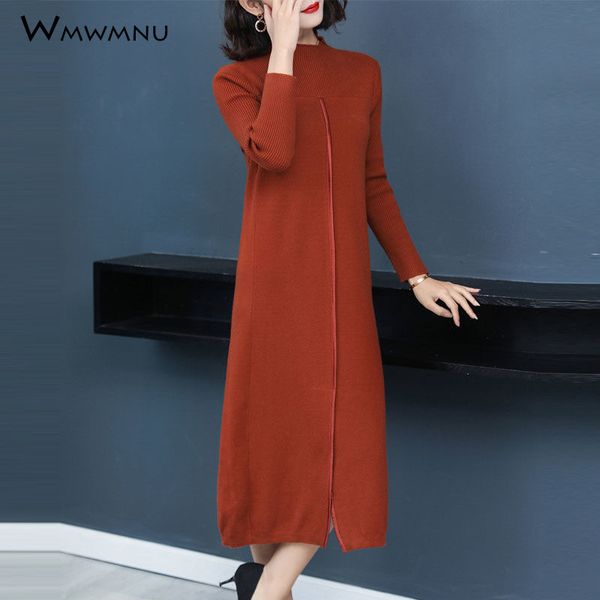 plus size 6xl 5xl 4xl split wool sweater dress women korean loose thick midi knitting dresses autumn winter straight dress 2021, Black;gray
plus size 6xl 5xl 4xl split wool sweater dress women korean loose thick midi knitting dresses autumn winter straight dress 2021, Black;gray