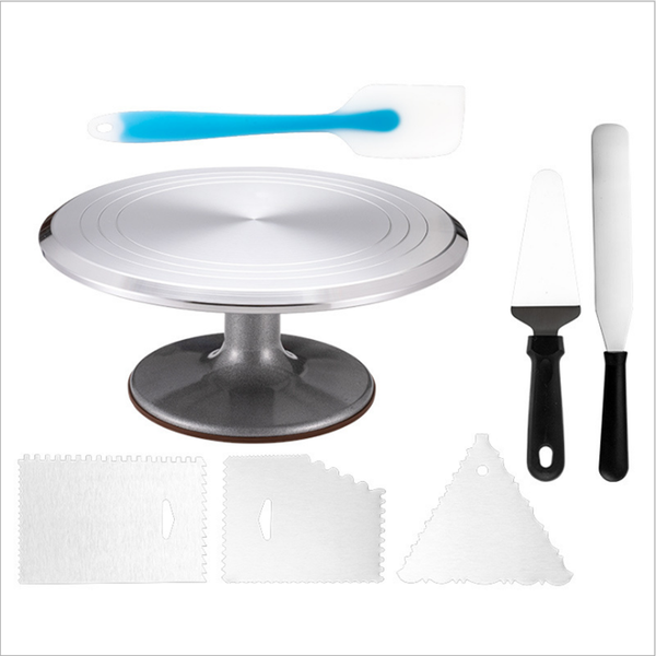 inch baking tools set non-slip aluminum alloy turntable cream carved decorating table rack rotary cake stand craft platform & pastry
inch baking tools set non-slip aluminum alloy turntable cream carved decorating table rack rotary cake stand craft platform & pastry
