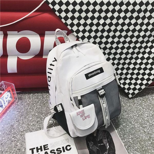 school bags junior high backpack girl teenage schoolbag personality street large capacity women bookbags student boys bagpack campus
school bags junior high backpack girl teenage schoolbag personality street large capacity women bookbags student boys bagpack campus