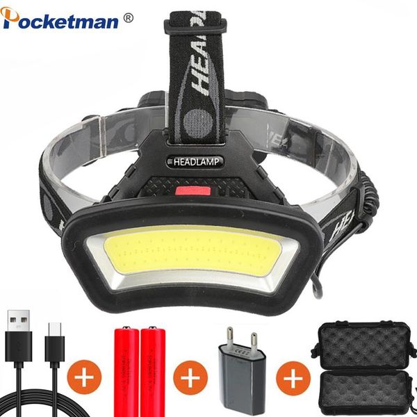 500m long lighting distance 30000lm usb rechargeable led headlamp wide angle cob head light lantern use 2*18650 for hike outdoor headlamps
500m long lighting distance 30000lm usb rechargeable led headlamp wide angle cob head light lantern use 2*18650 for hike outdoor headlamps