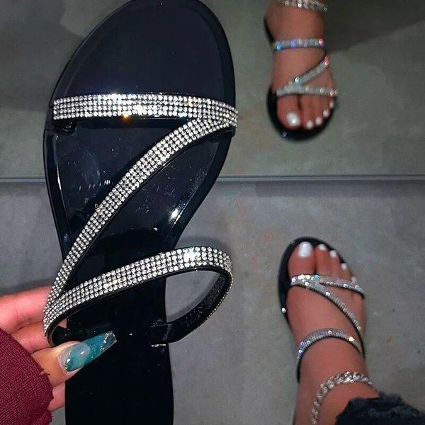 slippers women summer jelly shoes 2021 flat rhinestone open toe roman beach ladies black non-slip female slide
slippers women summer jelly shoes 2021 flat rhinestone open toe roman beach ladies black non-slip female slide