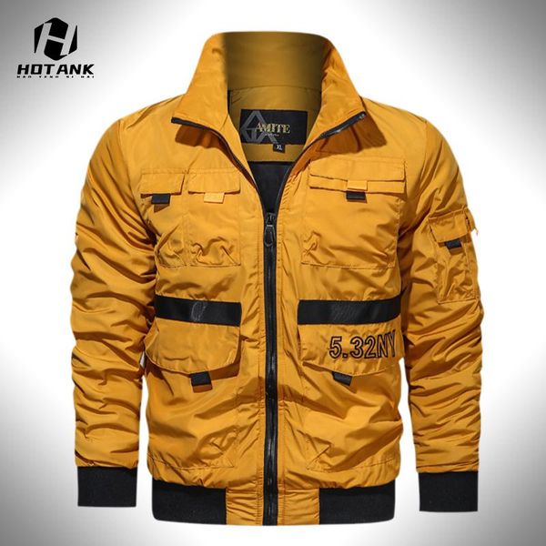 men's jackets bomber jacket men spring autumn zipper windbreaker coat slim fit casual military pilot outwear brand clothing 2021, Black;brown
men's jackets bomber jacket men spring autumn zipper windbreaker coat slim fit casual military pilot outwear brand clothing 2021, Black;brown
