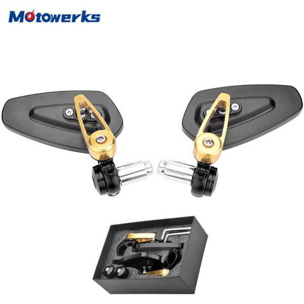 motorcycle mirrors motowerks retro 7/8" 22mm motor bike rear view handlebar end mirror for cafe racer motorbike side
motorcycle mirrors motowerks retro 7/8" 22mm motor bike rear view handlebar end mirror for cafe racer motorbike side