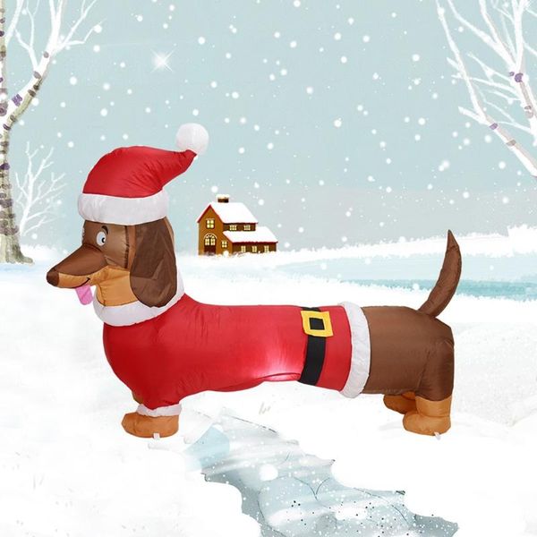 party decoration 1.5m inflatable dog model illuminated blower figures yard outdoor garden toy christmas ornament
party decoration 1.5m inflatable dog model illuminated blower figures yard outdoor garden toy christmas ornament