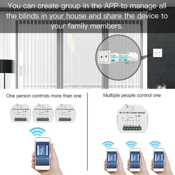 smart home control y1uu wifi rf curtain module switch roller blinds shutter motor rf433 wireless remote hands-voice
smart home control y1uu wifi rf curtain module switch roller blinds shutter motor rf433 wireless remote hands-voice