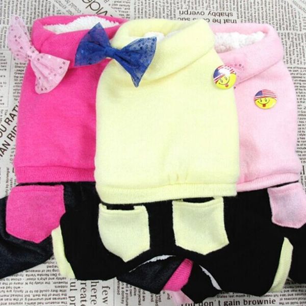 fashion autumn and winter dog clothes cute bows pet jumpsuit clothing warm wool sweater ropa para perros apparel
fashion autumn and winter dog clothes cute bows pet jumpsuit clothing warm wool sweater ropa para perros apparel