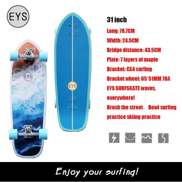 cx4 land surfboard beginner exercise brush street big fish board walking skateboard longboard penny skateboarding
cx4 land surfboard beginner exercise brush street big fish board walking skateboard longboard penny skateboarding