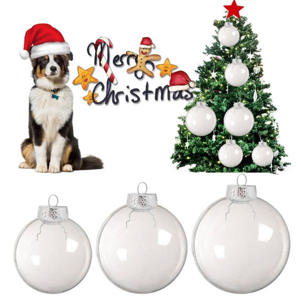 party decoration 6/8/10cm christmas tress decorations ball transparent open plastic clear bauble ornament gift present box year 2
party decoration 6/8/10cm christmas tress decorations ball transparent open plastic clear bauble ornament gift present box year 2