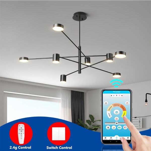 chandeliers app with rc dimming modern fashion black gold white led hanging chandelier hall kitchen living room study roomloft bedroom
chandeliers app with rc dimming modern fashion black gold white led hanging chandelier hall kitchen living room study roomloft bedroom
