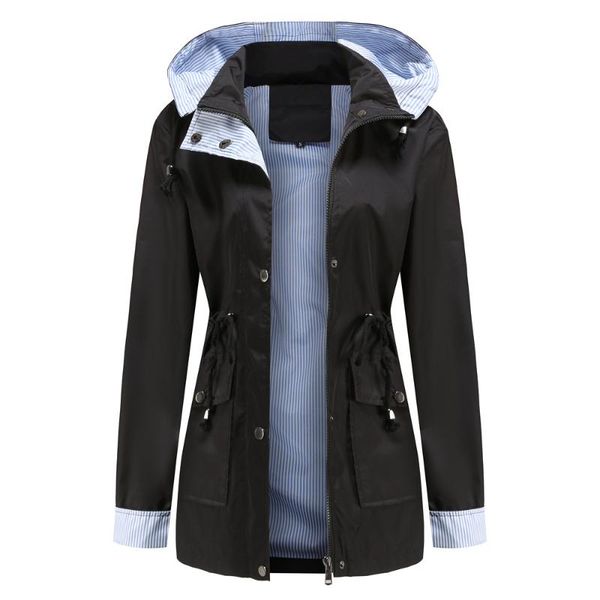 women's jackets nice women long rain jacket outdoor hoodie raincoat impermeable windproof overcoat coat plus size windbreaker, Black;brown
women's jackets nice women long rain jacket outdoor hoodie raincoat impermeable windproof overcoat coat plus size windbreaker, Black;brown