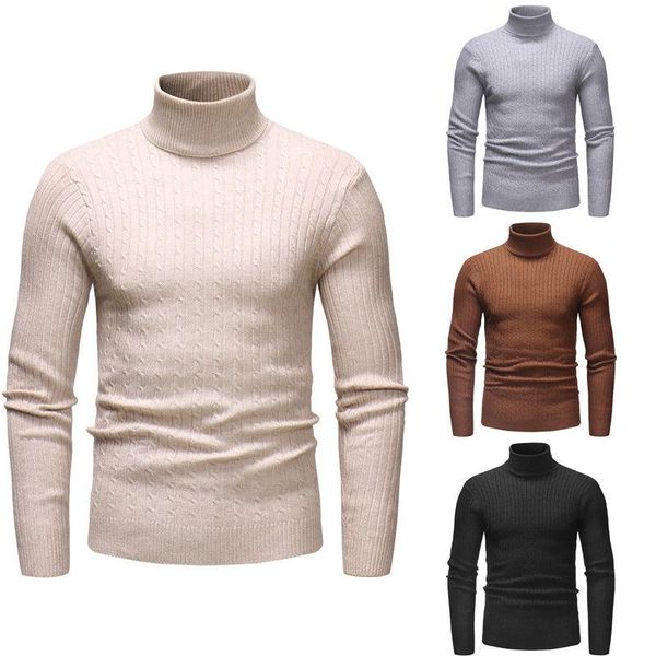 men's sweaters 2021 style fashion turtle neck long sleeve cotton pullover casual solid winter warm, White;black
men's sweaters 2021 style fashion turtle neck long sleeve cotton pullover casual solid winter warm, White;black