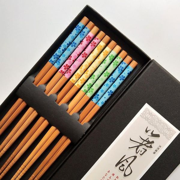 chopsticks arrival 5pairs japanese carbonized bamboo creative couple wedding gift tableware set
chopsticks arrival 5pairs japanese carbonized bamboo creative couple wedding gift tableware set