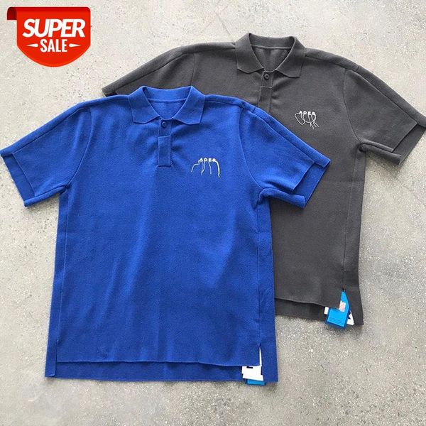 sky blue spot solid color slit short-sleeved cotton casual loose ade polo shirt t-shirt #ok3g, White;black
sky blue spot solid color slit short-sleeved cotton casual loose ade polo shirt t-shirt #ok3g, White;black