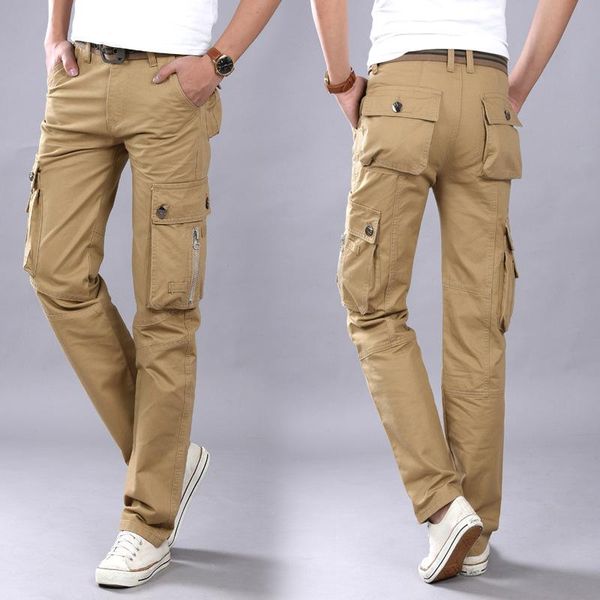 the spring plus size male straight cargo pants men hip hop loose fashion outdoor pocket zipper military style men's, Black
the spring plus size male straight cargo pants men hip hop loose fashion outdoor pocket zipper military style men's, Black