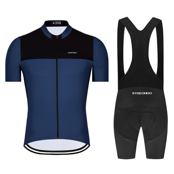 racing sets etxeondo men's pro cycling jersey set summer wear mountain shirts bike clothes bicycle breathable abiti mtb sleeve pants su, Black;blue
racing sets etxeondo men's pro cycling jersey set summer wear mountain shirts bike clothes bicycle breathable abiti mtb sleeve pants su, Black;blue