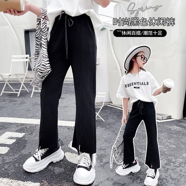 girls spring autumn black trousers childrens flared pants teenagers kids fashion slim bottoms 4 to 14years, Blue
girls spring autumn black trousers childrens flared pants teenagers kids fashion slim bottoms 4 to 14years, Blue