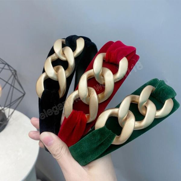 fashion women headband big chain suede cloth hairband casual wide side turban hair accessories, Silver
fashion women headband big chain suede cloth hairband casual wide side turban hair accessories, Silver