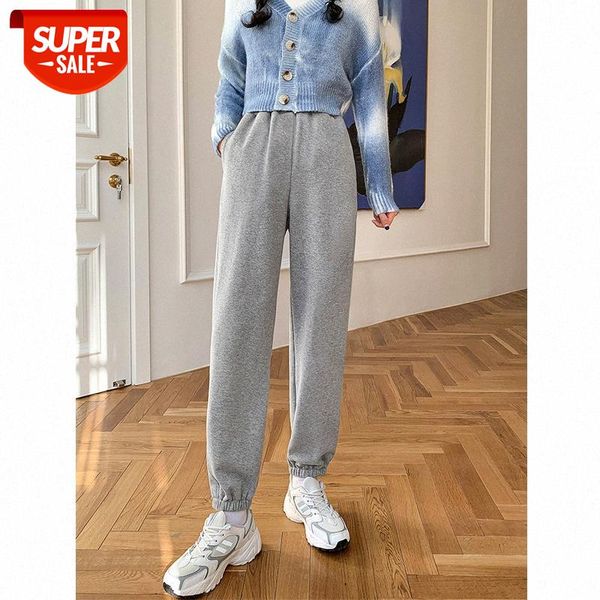 gray sweatpants women's loose all-match trousers waist thickened plus velvet casual harem pants and were thin #gv21, Black;white
gray sweatpants women's loose all-match trousers waist thickened plus velvet casual harem pants and were thin #gv21, Black;white