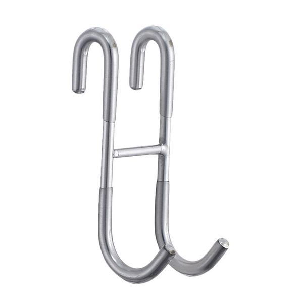hooks & rails 1pc punching clasps storage rack stainless steel s-shaped