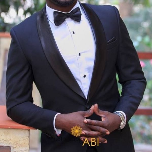men's suits & blazers arrival groomsmen dark navy blue groom tuxedos shawl black lapel men side vent wedding/prom man ( jacket+pan, White;black
men's suits & blazers arrival groomsmen dark navy blue groom tuxedos shawl black lapel men side vent wedding/prom man ( jacket+pan, White;black