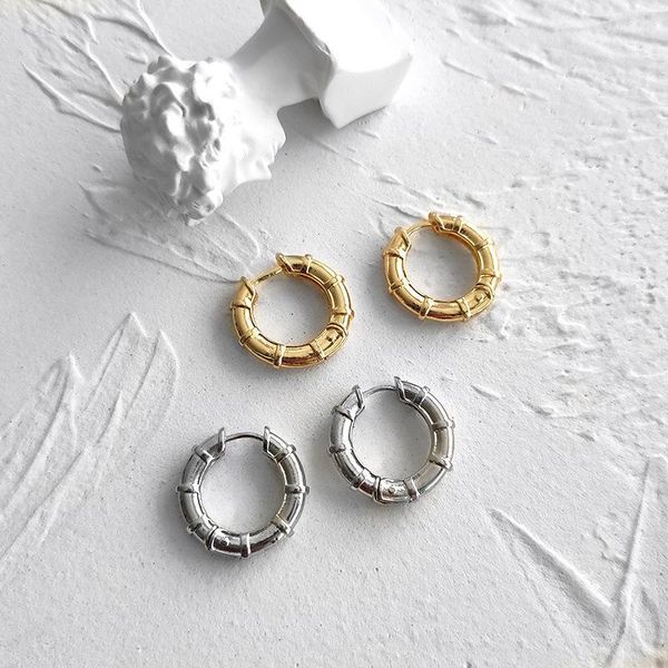 hoop & huggie vsnow unusual gold silver color thick bamboo earings for women stylish circle hollow metal jewelry instajewelry, Golden;silver
hoop & huggie vsnow unusual gold silver color thick bamboo earings for women stylish circle hollow metal jewelry instajewelry, Golden;silver
