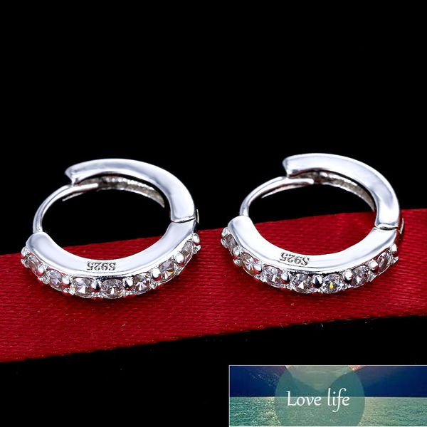 1 pair sterling silver earrings for women accesories small zirkonia hoop earing brincos femme fashion jewelry bijoux gifts, Golden;silver
1 pair sterling silver earrings for women accesories small zirkonia hoop earing brincos femme fashion jewelry bijoux gifts, Golden;silver