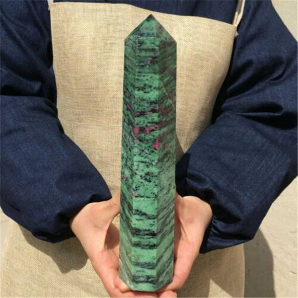 decorative objects & figurines natural red and green treasure crystal obelisk quartz tip samples
decorative objects & figurines natural red and green treasure crystal obelisk quartz tip samples