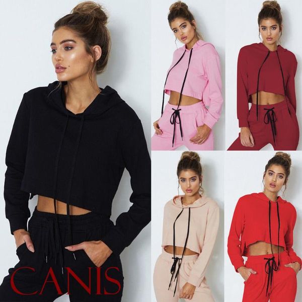 women's hoodies & sweatshirts fashion women 2021 autumn long sleeve crop sweatshirt hooded fall pullover streetwear cltohes, Black
women's hoodies & sweatshirts fashion women 2021 autumn long sleeve crop sweatshirt hooded fall pullover streetwear cltohes, Black