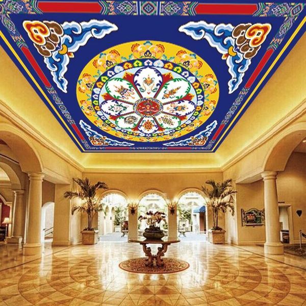 wallpapers 3d tibetan ceiling wallpaper ethnic pattern living room el thangka temple buddhist hall background wall decorative murals
wallpapers 3d tibetan ceiling wallpaper ethnic pattern living room el thangka temple buddhist hall background wall decorative murals