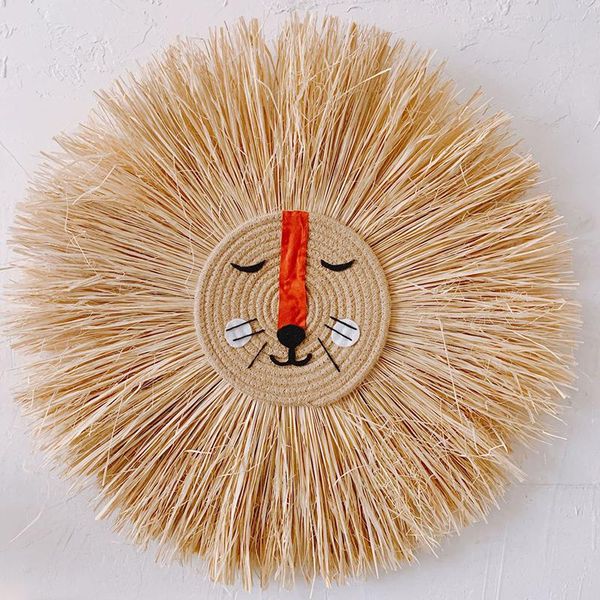 decorative objects & figurines handmade knitting straw wall decoration cartoon animal woven artwork ornament for home kids classroom 60cm bo
decorative objects & figurines handmade knitting straw wall decoration cartoon animal woven artwork ornament for home kids classroom 60cm bo