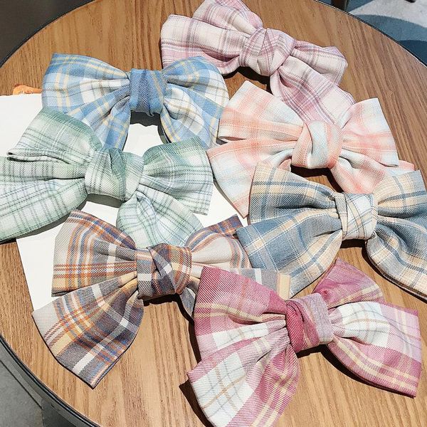 hair accessories trendy high school teen girls uniform yarn dyed plaid fabric hairgrips big bow lovely ladies clip bows, Slivery;white
hair accessories trendy high school teen girls uniform yarn dyed plaid fabric hairgrips big bow lovely ladies clip bows, Slivery;white