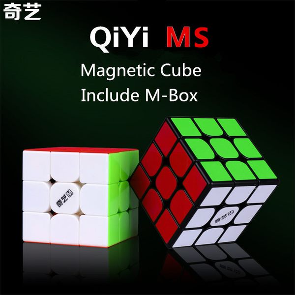 qiyi ms series 3x3x3 magnetic magic speed cube stickerless professional magnets puzzle cubes education toys for children adults
qiyi ms series 3x3x3 magnetic magic speed cube stickerless professional magnets puzzle cubes education toys for children adults