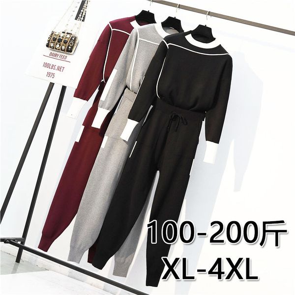 pants womens fashion 2 parts outfits sweaters + long trousers clothing two joint a35, White
pants womens fashion 2 parts outfits sweaters + long trousers clothing two joint a35, White