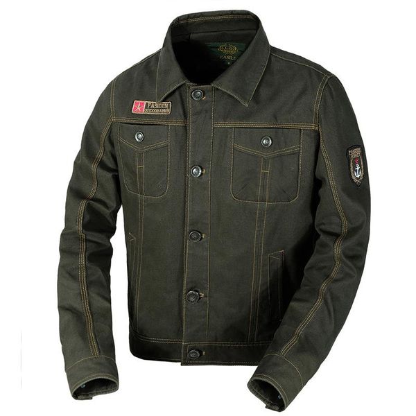 men's jackets military jacket men army khaki black 2021 autumn turn-down collar fashion outdoor coats plus size 4xl 5xl 6xl jaquetas, Black;brown
men's jackets military jacket men army khaki black 2021 autumn turn-down collar fashion outdoor coats plus size 4xl 5xl 6xl jaquetas, Black;brown