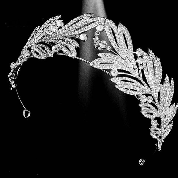 hair clips & barrettes zircon bride crown alloy faux rhinestone wedding accessories high-end leaves shape pendant decor temperament headdres, Golden;silver
hair clips & barrettes zircon bride crown alloy faux rhinestone wedding accessories high-end leaves shape pendant decor temperament headdres, Golden;silver